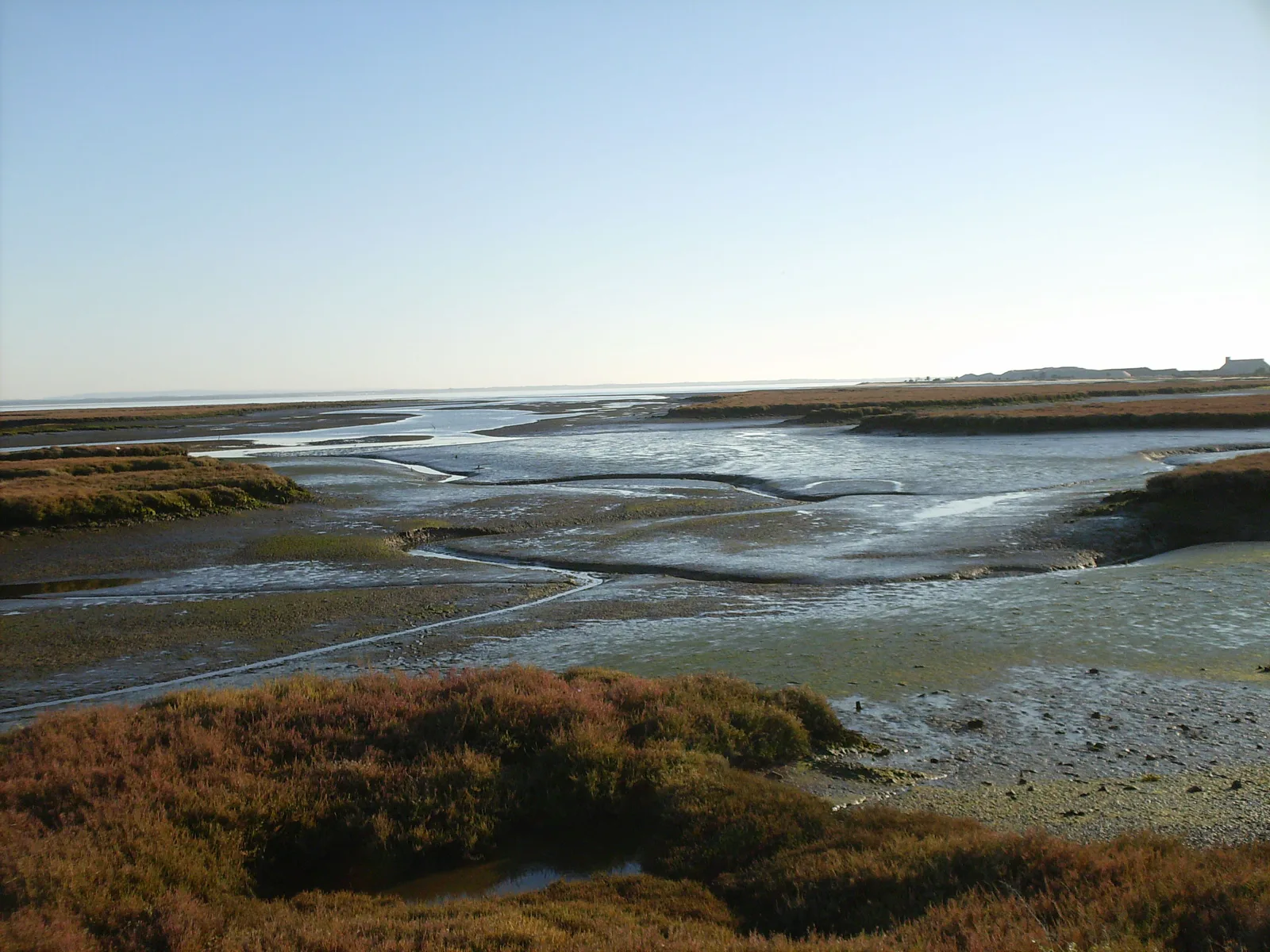 Panorama of the Sado estuary — view from Viso hill